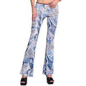 ❕SOLD❕I.Am.GIA Blue Semi Sheer Pants